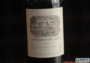 葡萄酒 法國進口 原瓶裝 正品 拉菲家族酒 拉菲.艾格力堡 2003_食品、飲料_世界工廠網(wǎng)中國產品信息庫