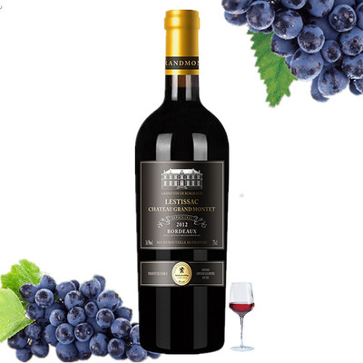 法國原瓶進(jìn)口紅酒瑞帝歌夢堡干紅葡萄酒 法國波爾多AOP紅酒單支裝